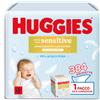 Huggies Extra Care Sensitive, Salviette neonato per pelli sensibili, 99% Acqu...