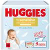 Huggies Extra Care Sensitive, Salviette neonato per pelli sensibili, 99% Acqu...
