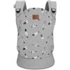 kk Kinderkraft Marsupio Ergonomico Milo, Leggero, Ventrale e Dorsale, Regolab...