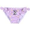 Disney Minnie Mouse Bimba Costume da Bagno Slip Viola,12 Mesi