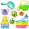SaiXuan Giochi Bagnetto Neonato 14 Pezzi, Set Giochi Vasca da Bagno Bambini c...