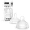 Suavinex, Confezione da 2 Tettarelle Simmetriche Sx Pro in Silicone, per Bibe...