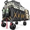 YEAUPE PRO XXXL Carrello Spiaggia, Carrellino con Grandi Ruote Girevoli a 360...