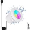 KOLLNIUN illuminazione a LED RGB per piscine luci subacquee illuminazione sub...