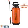 POLAR GARDEN Pompa Irroratrice a Spalla Nebulizzatore a Pressione 6L per Trattamento Diserbo