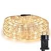 Lepro Tubo Luminoso 10m,Luci Natale Esterno 240 LED Bianco Caldo, Renna Natal...