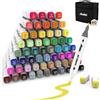 120 Colori Pennarelli Punta Marcatori,Brush & Chisel Tip Artistici Pennello Mark