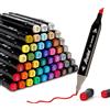 120 Colori Pennarelli Punta Marcatori,Brush & Chisel Tip Artistici Pennello Mark