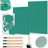 BSTDAYEVER Blocchi per Intaglio del Timbro di Gomma 9pcs Linoleum per Incisione Kit Rubb...