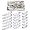 HAXIHA 150 Pezzi Spille da Balia,spille per badge,20/25/32mm Spille Metallich...