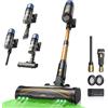 Proscenic P15+ Aspirapolvere Senza Fili 70Min/55Kpa/650W Scopa Elettrica Senz...