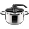 Lagostina Briosa LagoeasyUp Pentola a Pressione in Acciaio Inox 18/10 con Ape...