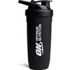 Optimum Nutrition Reforce Steel Smartshake Shaker per proteine in acciaio in...