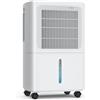 LEENON 12L Deumidificatore Casa Muffa, Silenzioso Dehumidifier Compressore pe...
