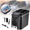 Frigorifero/congelatore mini da 6 litri per auto, ideale per alimenti,