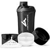 AMITYUNION Shaker per proteine L'ORIGINALE Senza BPA con setaccio, scala p...