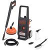 BLACK+DECKER Idropulitrice ad Alta Pressione BXPW1600PE con Patio Cleaner e S...
