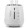 De'Longhi CTLAP2203.W Tostapane con Pinze, Controllo Progressivo del Grado di...