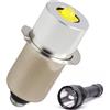 Fllyvly Lampadina LED di Ricambio 3V P13.5S 3W per Torcia Maglite 2D, Lampada Torcia ...