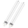 Ddlisu Lampada Fluorescente Compatta G23 2pin 11W, Bianco Caldo 2700K, Lampade a Ris...