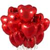Meleager Palloncini Cuore Rosso, 20 Pezzi Amore Cuore Palloncini Rosso Cuore, Pallonci...