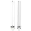 Ddlisu Lampada Fluorescente Compatta G23 2pin 11W, Bianco Neutro 4000K, Lampade a Ri...