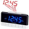 Majestic SVE 337P Sveglia digitale display LED 1.2", proiezione ora, doppio ...
