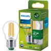 Philips LED Lampadina Sfera a Filamento Classe A Ultra Efficiente a Risparmio...