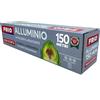 FRIO Alluminio rotolo alimenti, carta alluminio 150 metri con Seghetto Incor...