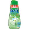 Pril Pril Gel Green Tutto in 1, Detersivo Lavastoviglie In Gel, 52+6 Lavaggi