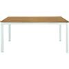 KONTE.DESIGN Tavolo PORTOFINO allungabile in legno effetto rovere, struttura ...
