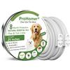 PROZADALAN 2 PCS Collare Antipulci Cane,8 Mesi di Efficacia Protezione, Formu...