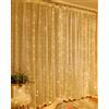 A.bigwhale Tenda Luci LED, 2 M x 2 M 200 LED Tenda Luminosa per interni USB, ...
