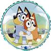 Grabo palloncino compleanno bluey. palloncino per feste per bambini rotondo c...