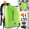 SYLSTAR Pompa Irroratrice 12L, 5.5Bar Pompa a Spalla a Batteria Compatibile c...