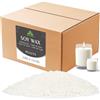 Cera Di Soia per Candele 5KG, Cera per Candele Di Prima Qualità Di , Cera per Ca