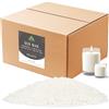 Cera Di Soia per Candele 5KG, Cera per Candele Di Prima Qualità Di , Cera per Ca