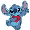 Procos Lilo & Stitch Palloncino in stagnola, 75 x 86 cm, blu, palloncino, ri...