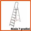 Kasart Scala in Alluminio 4 5 6 7 8 Gradini Pieghevole Scaletta Domestica Leggera