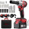 TEENO Brushless Chiave a percussione senza fili, 320 Nm Bullonatrice a urto ...