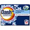 Dash Power Pods Detersivo Lavatrice In Capsule, 19 Lavaggi, Freschezza Di Len...