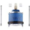 Grohe Cartuccia a Dischi Ceramici, 46 Mm, 46048000, Cromo, 2.54 x 5.08 x 7.62 cm