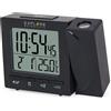EXPLORE SCIENTIFIC Orologio radiocontrollato con proiezione ora RDP1001, nero
