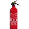 CORA 000126801 Estintore a Polvere 1 kg, Classe 5A 34B C con Supporto