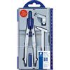 Staedtler Noris Club 550 01 Set compasso con vite centrale Con prolunga/adat...