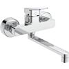 Ideal Standard BD340AA Miscelatore da Cucina a Parete, Cromo, Cartuccia 38mm