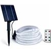 SC0 STRISCIA LED SOLARE 10 METRI TELECOMANDO BIANCO FREDDO 6500K ESTERNO ET-31611