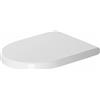 Duravit Sedile WC Starck 3, tavoletta WC, copriwater con cerniere in acciaio ...