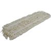 Kombi Panno Bianco per Scope Antipolvere Ricambio Frangia con Tasche 60 cm Cotone Mop