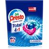 Bio Presto Power Caps Classico, Detersivo Lavatrice Predosato In Capsule, Con...